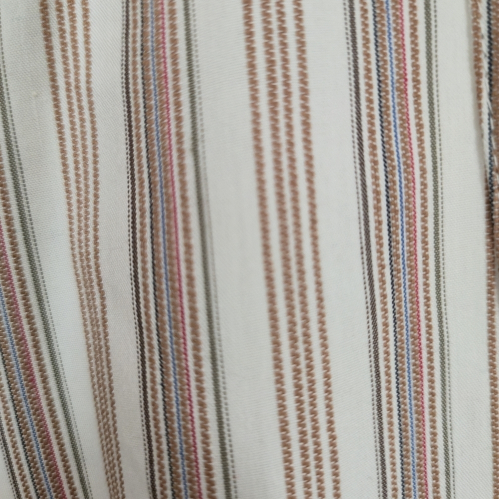 FDJ French Dressing 16 Striped Button Down Shirt Tailored Professional Classic - Picture 9 of 16